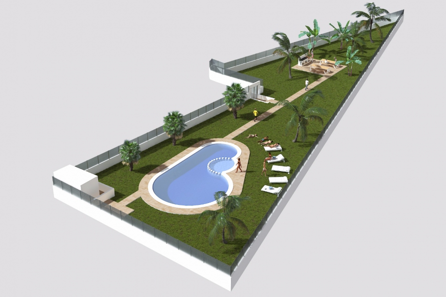 Nueva construcción  - Villa / Semi-adosado - Orihuela Costa - Villamartin