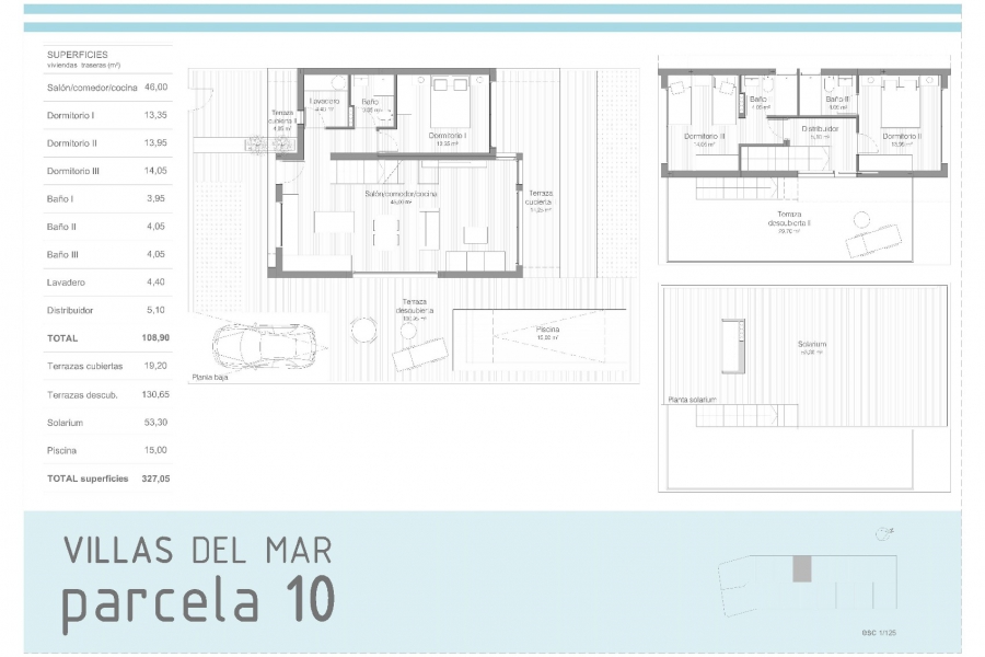 Nueva construcción  - Villa / Semi-adosado - Orihuela Costa - Mil Palmeras
