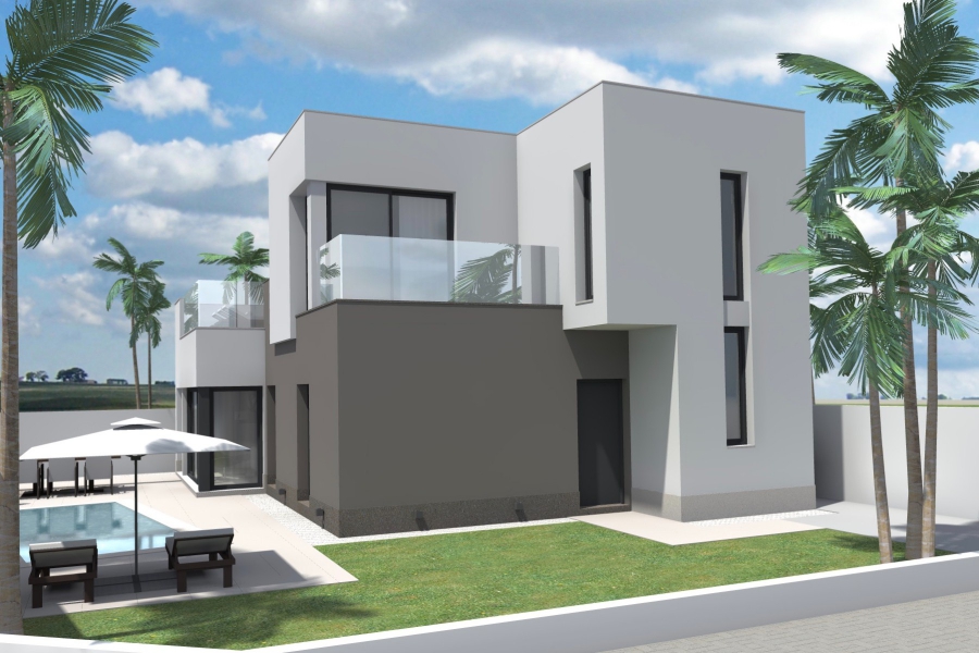 Nueva construcción  - Villa / Semi-adosado - Torrevieja  - Aguas Nuevas