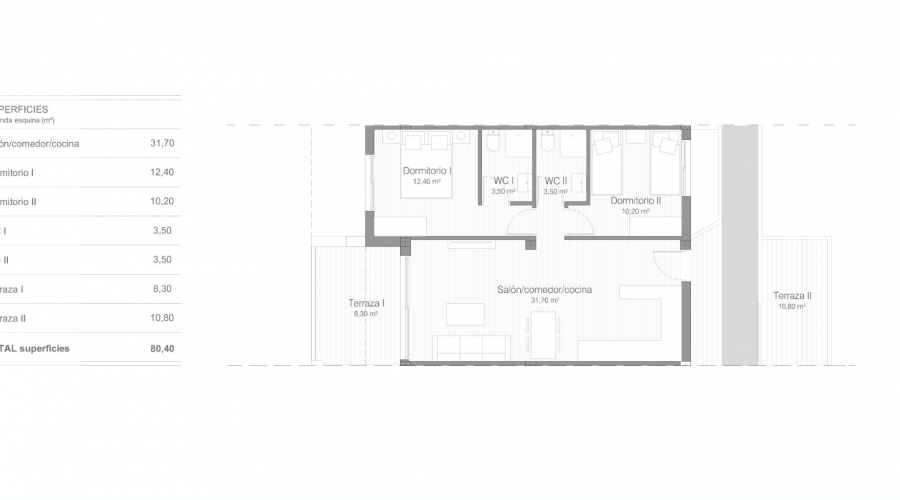 New Build - Apartment/Bungalow - Pilar de la Horadada - Mil Palmeras