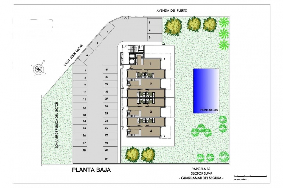 Nueva construcción  - Apartamento/Bungalow - Guardamar del Segura - Puerto