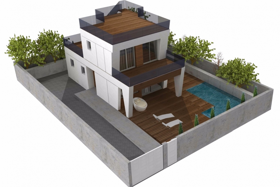 Nueva construcción  - Villa / Semi-adosado - Torrevieja  - Los Locos