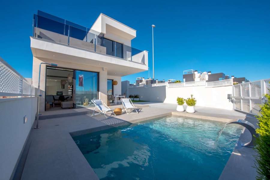 Nyproduktion  - Villa - Orihuela Costa - Lomas de Cabo Roig