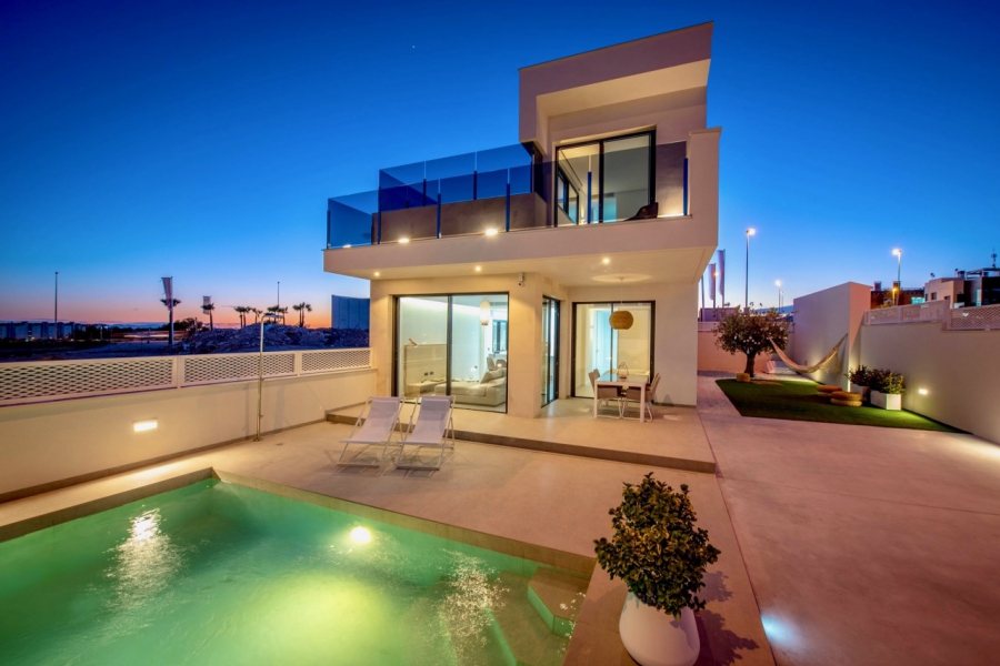 Nyproduktion  - Villa - Orihuela Costa - Lomas de Cabo Roig