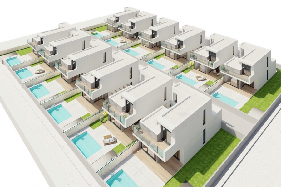 Nyproduktion  - Villa - Orihuela Costa - Lomas de Cabo Roig