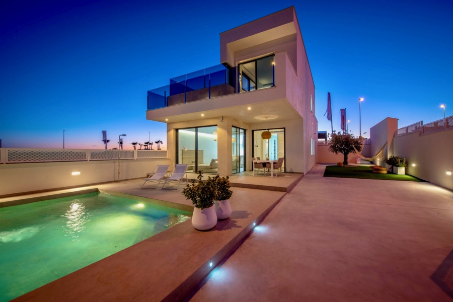 Nyproduktion  - Villa - Orihuela Costa - Lomas de Cabo Roig