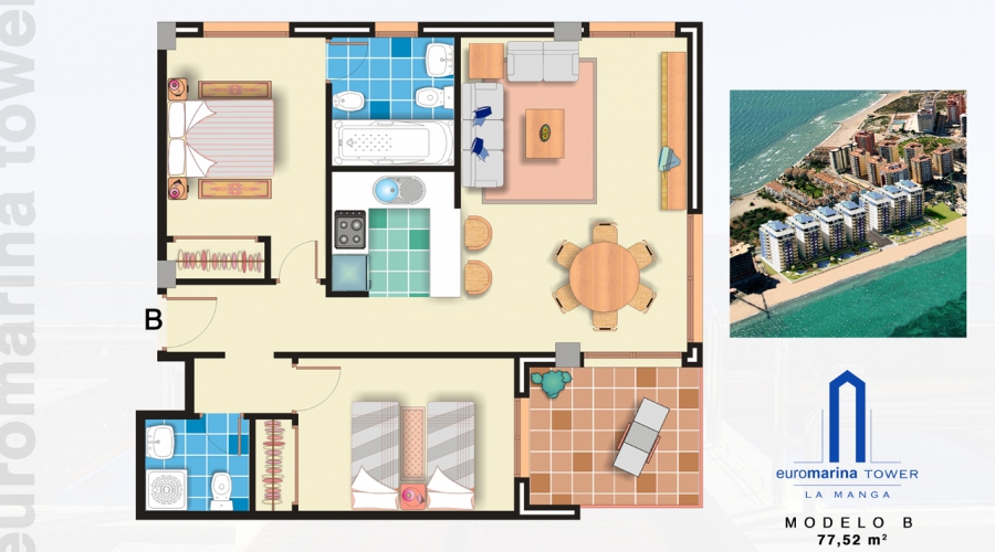 Nueva construcción  - Apartamento/Bungalow - La Manga del Mar Menor