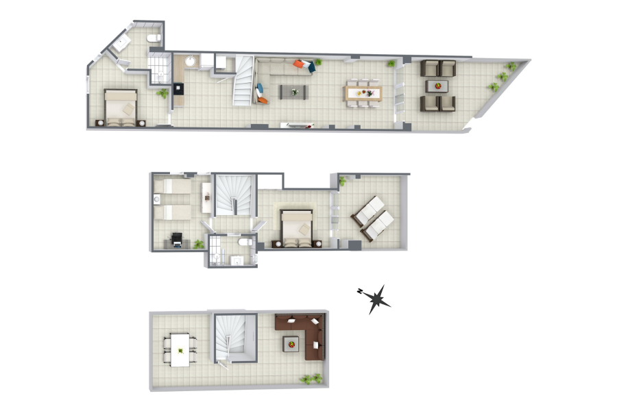 Resale - Duplex / Adosado - Torrevieja  - La Rosaleda - Los Frutales