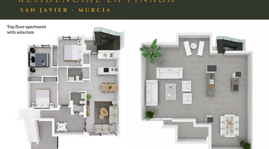 Nyproduktion  - Lägenhet / Bungalow  - San Javier - Santiago de la Ribera