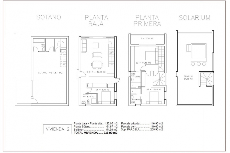 Nueva construcción  - Villa / Semi-adosado - Torrevieja  - La Mata