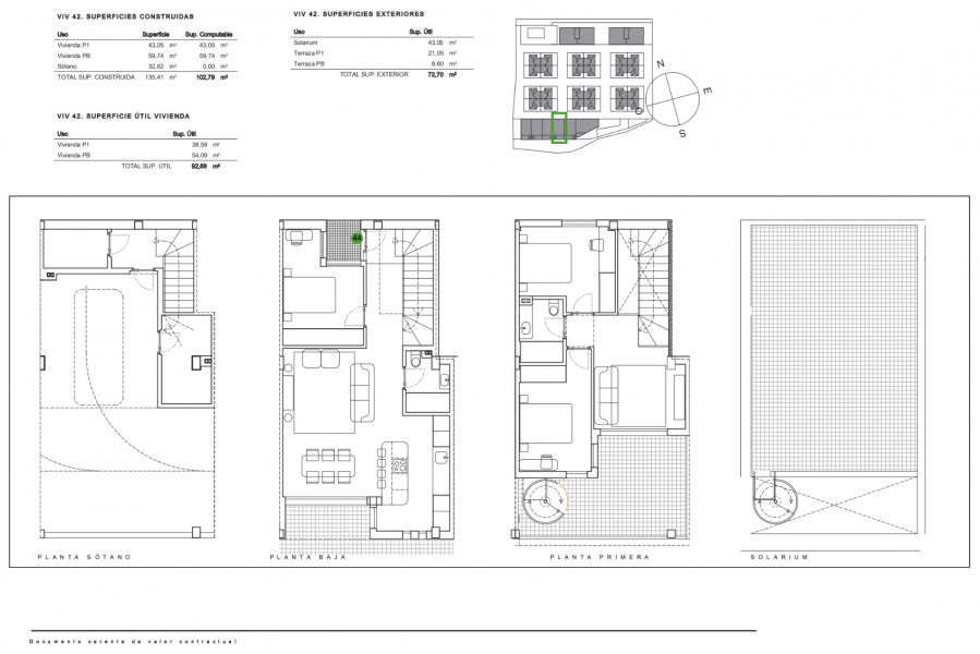 Nueva construcción  - Duplex / Adosado - Orihuela Costa - Villamartin