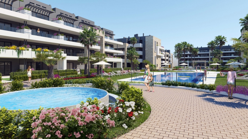 Apartamento/Bungalow - Nueva construcción  - Orihuela Costa - Playa Flamenca