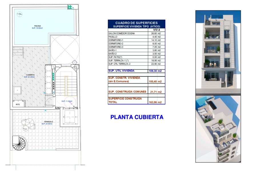 Nyproduktion  - Lägenhet / Bungalow  - Torrevieja  - Center