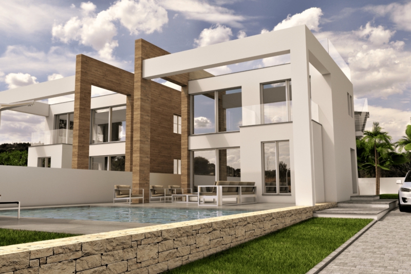Villa / Semi detached - New Build - Torrevieja  - Torreblanca
