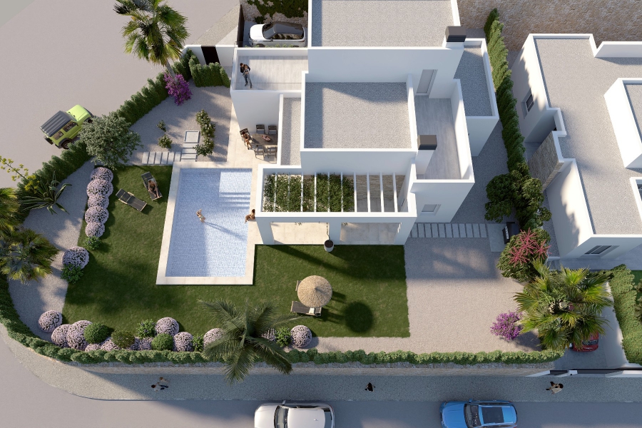 Nueva construcción  - Villa / Semi-adosado - Algorfa - La Finca