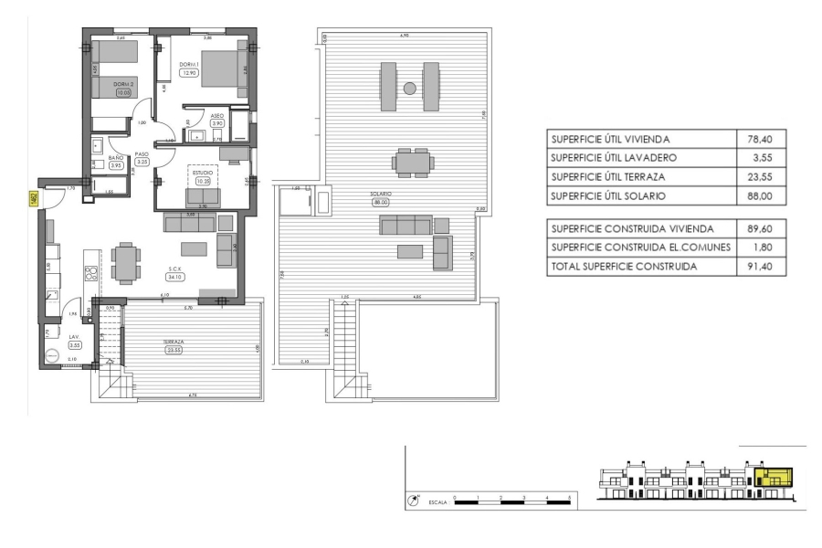 New Build - Apartment/Bungalow - Algorfa - La Finca