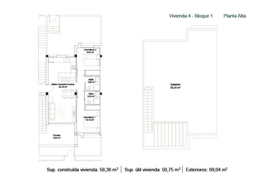 Nyproduktion  - Lägenhet / Bungalow  - Orihuela Costa - La Zenia