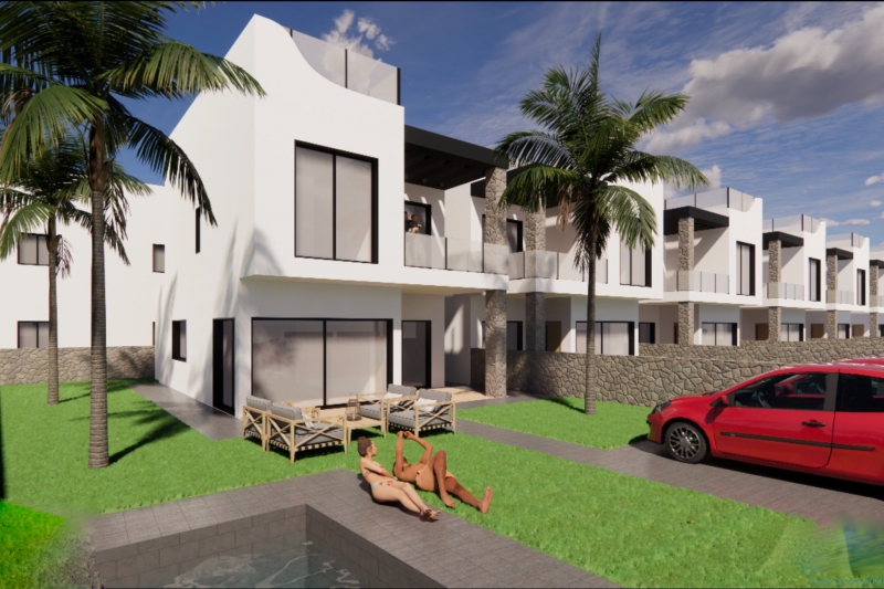 Villa / Semi-adosado - Nueva construcción  - Orihuela Costa - Punta Prima
