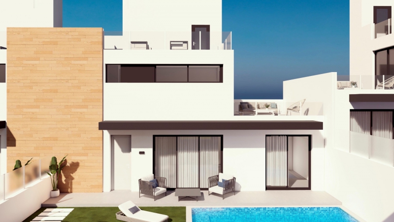 Villa / Semi detached - New Build - Orihuela Costa - Villamartin