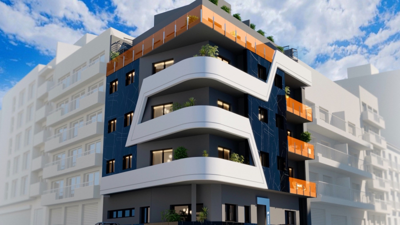 Apartamento/Bungalow - Nueva construcción  - Torrevieja  - Playa del Cura