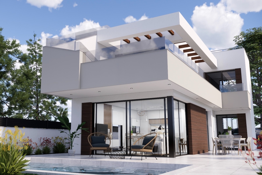 New Build - Villa / Semi detached - Pilar de la Horadada - Lo Romero Golf