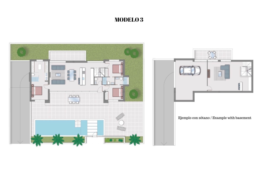 Nueva construcción  - Villa / Semi-adosado - Ciudad Quesada