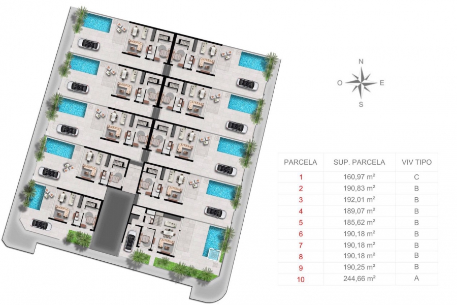 New Build - Villa / Semi detached - San Pedro del Pinatar - Centro