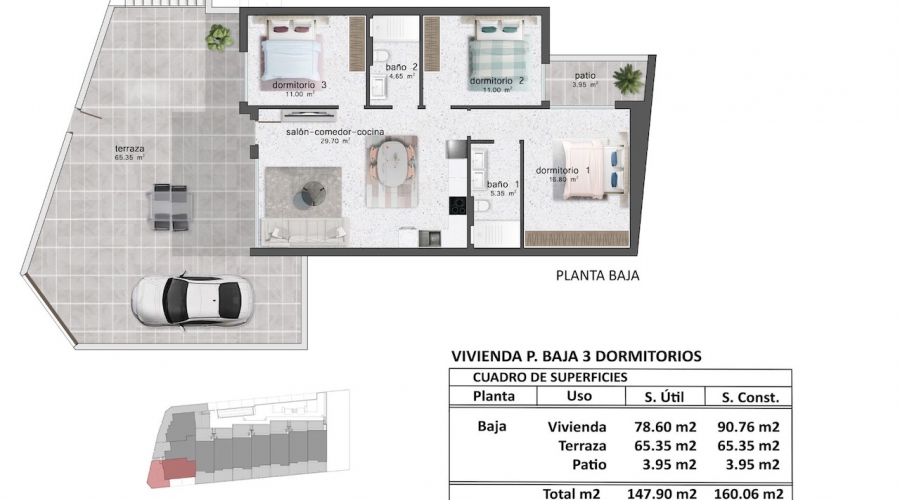 New Build - Apartment/Bungalow - Pilar de la Horadada