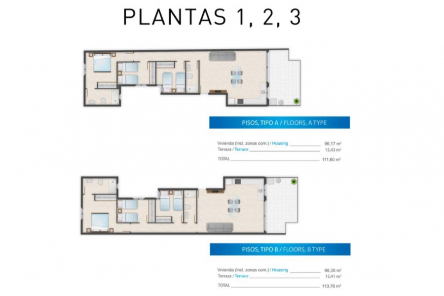New Build - Apartment/Bungalow - Guardamar del Segura