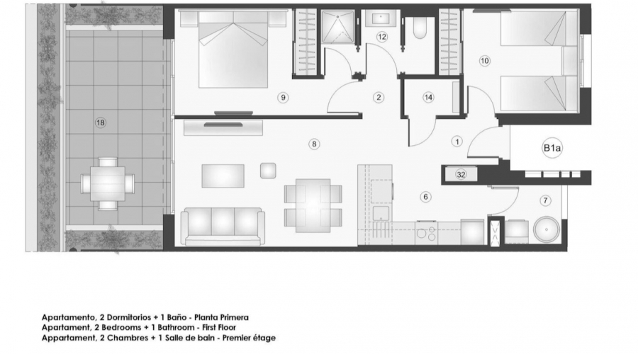 Nueva construcción  - Apartamento/Bungalow - Torrevieja  - Entre Lagunas