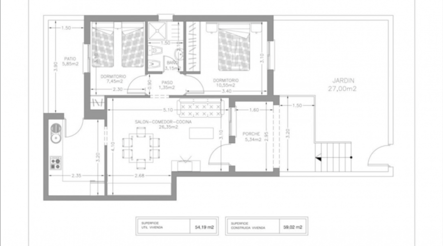 Resale - Lägenhet / Bungalow  - Torrevieja  - Aguas Nuevas