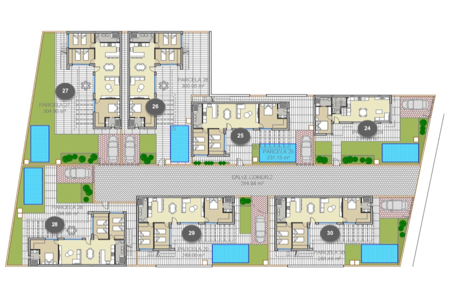 Nueva construcción  - Villa / Semi-adosado - Los Montesinos - La Herrada