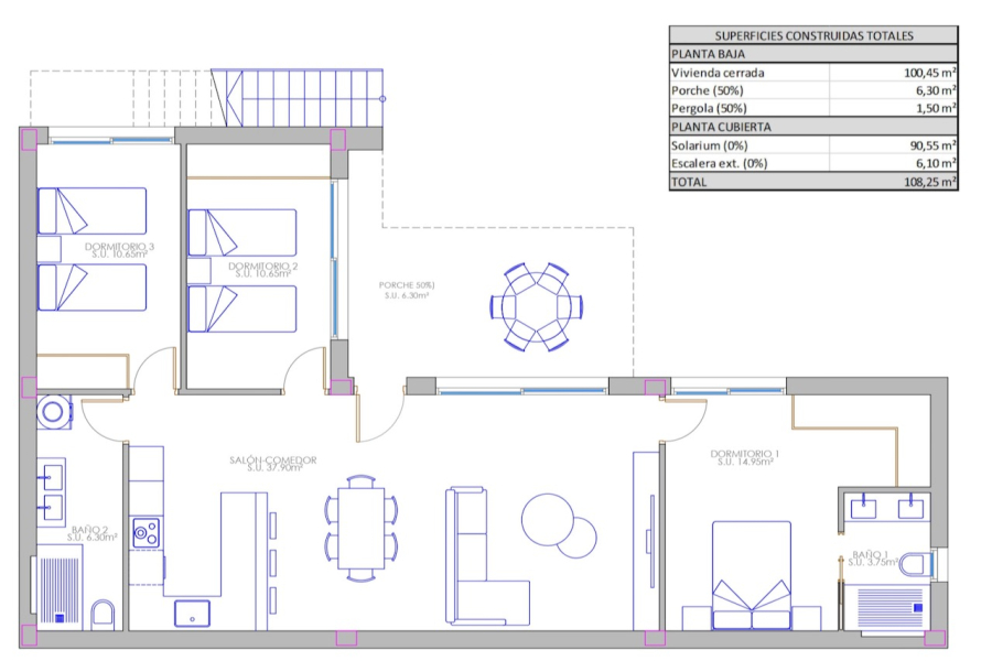 New Build - Villa / Semi detached - Los Montesinos - La Herrada