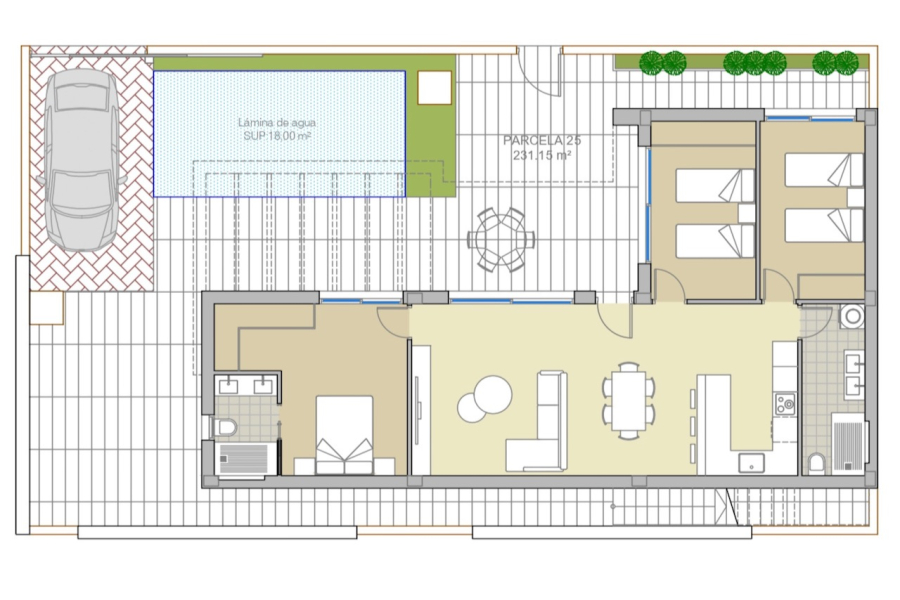 Nueva construcción  - Villa / Semi-adosado - Los Montesinos - La Herrada