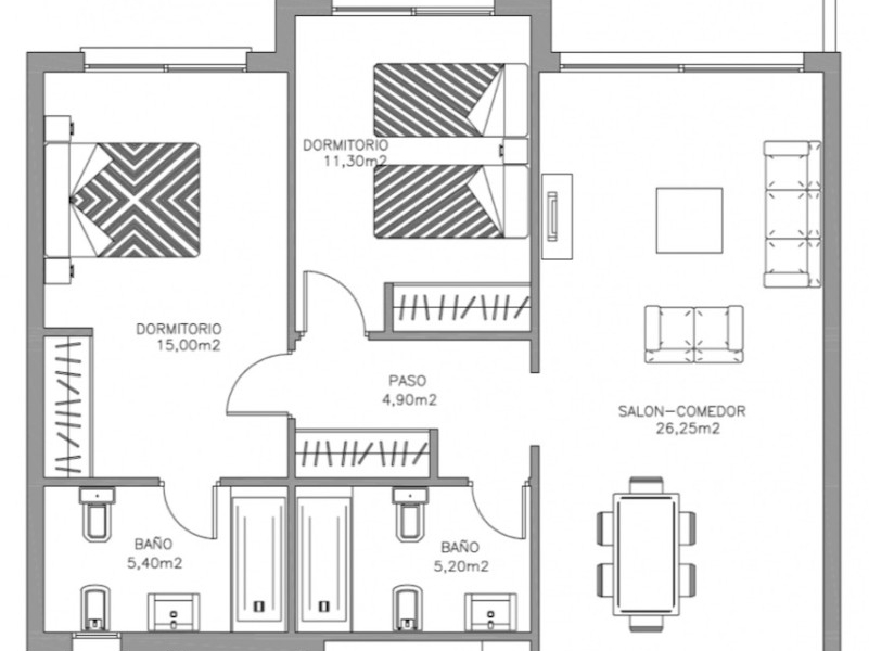 Resale - Lägenhet / Bungalow  - Orihuela Costa - Lomas de Campoamor