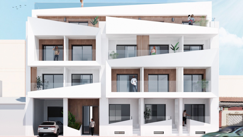 Apartment/Bungalow - New Build - Torrevieja  - Playa del Cura