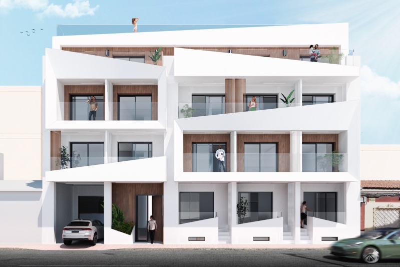 Apartment/Bungalow - New Build - Torrevieja  - Playa del Cura