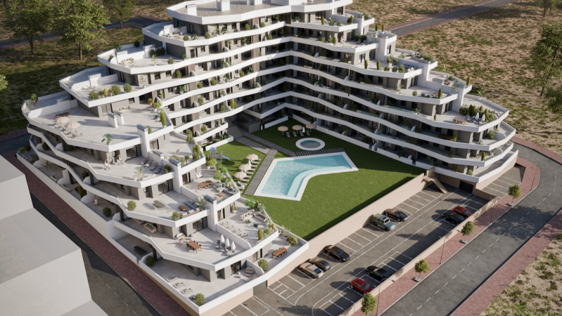 Apartment/Bungalow - New Build - San Miguel de Salinas - San Miguel de Salinas