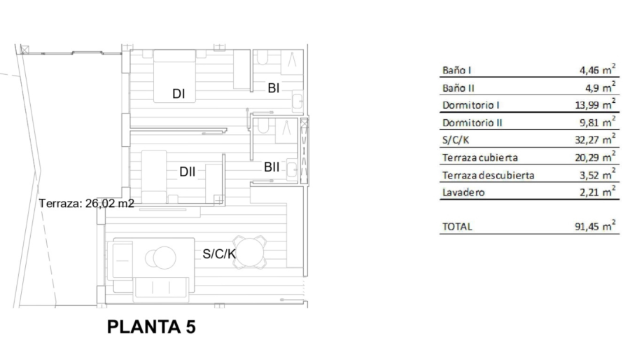 Nueva construcción  - Apartamento/Bungalow - San Miguel de Salinas