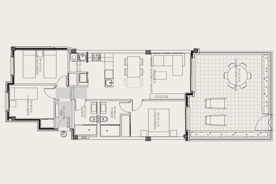 Nybygg - Leilighet/Bungalow - Torrevieja  - Aguas Nuevas