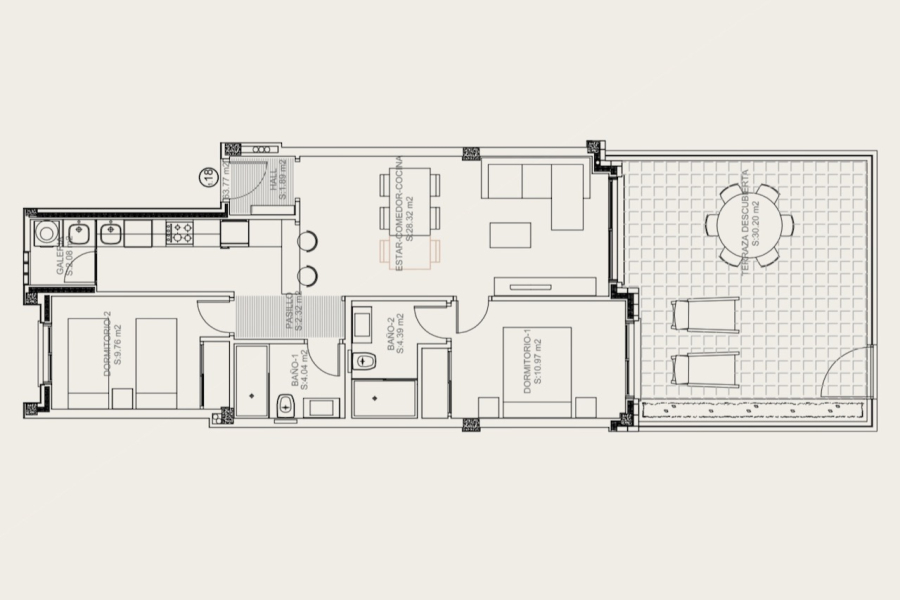 Nybygg - Leilighet/Bungalow - Torrevieja  - Aguas Nuevas