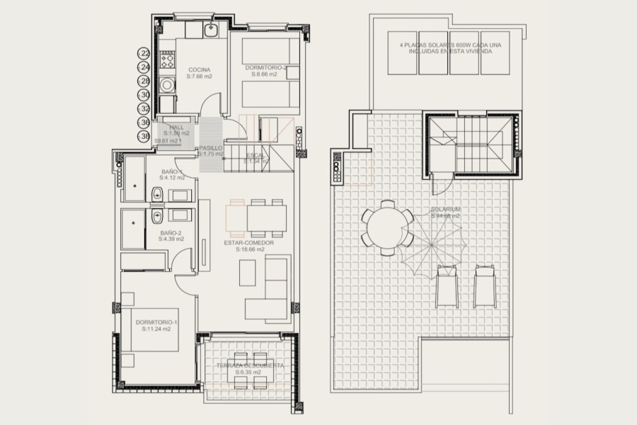 Nybygg - Leilighet/Bungalow - Torrevieja  - Aguas Nuevas