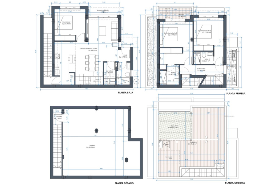 Nowe budownictwo - Willa / Bliźniak - Benijofar