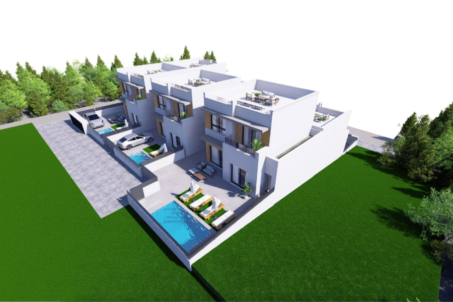 Nowe budownictwo - Willa / Bliźniak - Benijofar