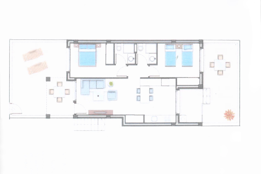 Resale - Apartment/Bungalow - Torrevieja  - Los Balcones
