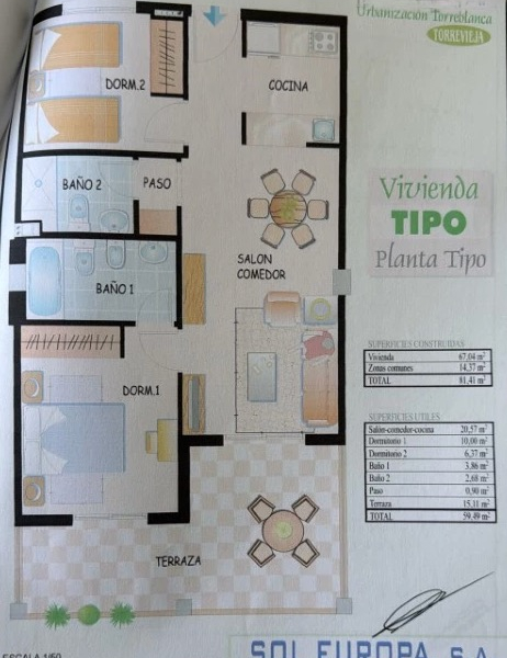 Resale - Lägenhet / Bungalow  - Torrevieja  - Torreblanca