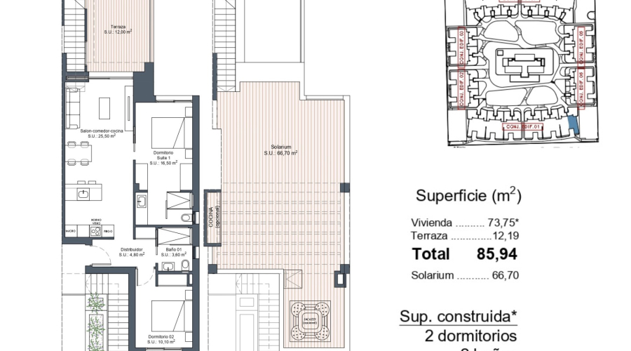 Nybygg - Leilighet/Bungalow - Ciudad Quesada - Dona Pepa