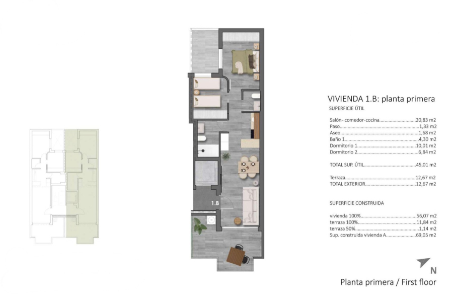 New Build - Apartment/Bungalow - Pilar de la Horadada - Torre de la Horadada