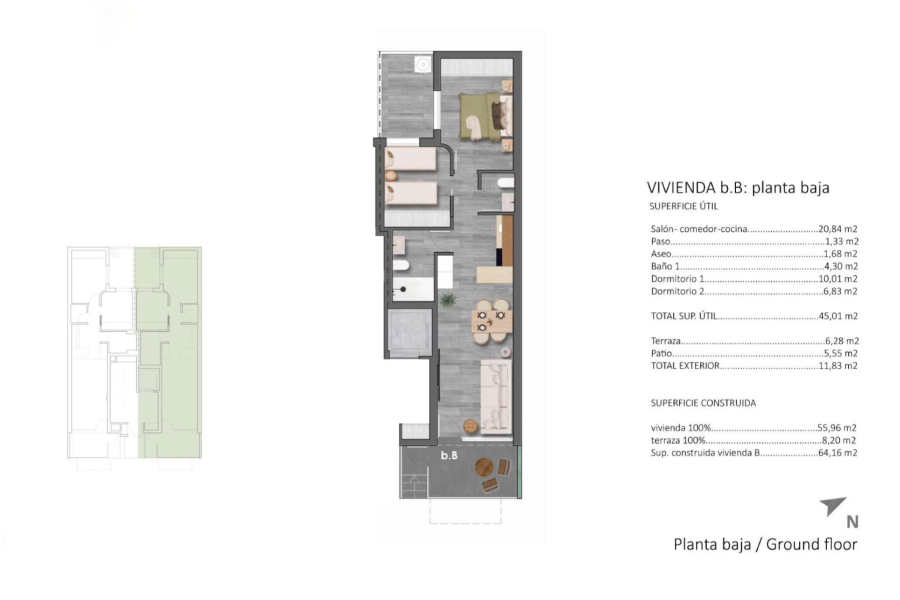 New Build - Apartment/Bungalow - Pilar de la Horadada - Torre de la Horadada