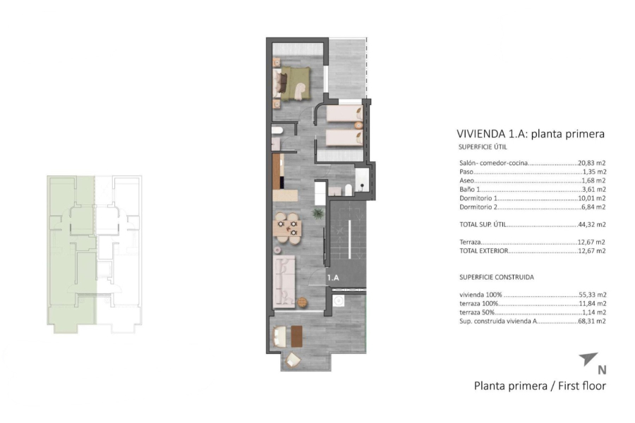New Build - Apartment/Bungalow - Pilar de la Horadada - Torre de la Horadada